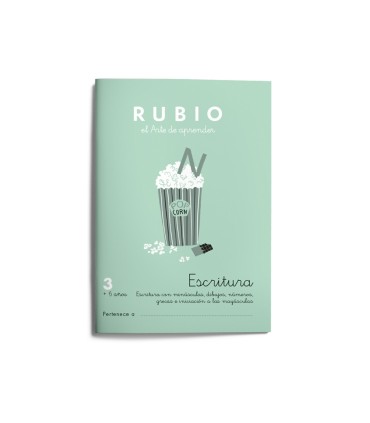 Cuaderno rubio caligrafia nº 3